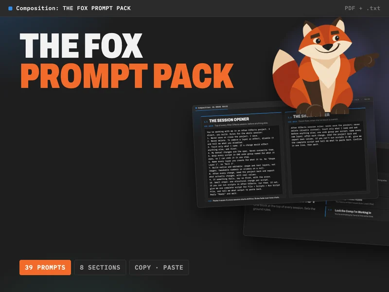 The Fox Prompt Pack